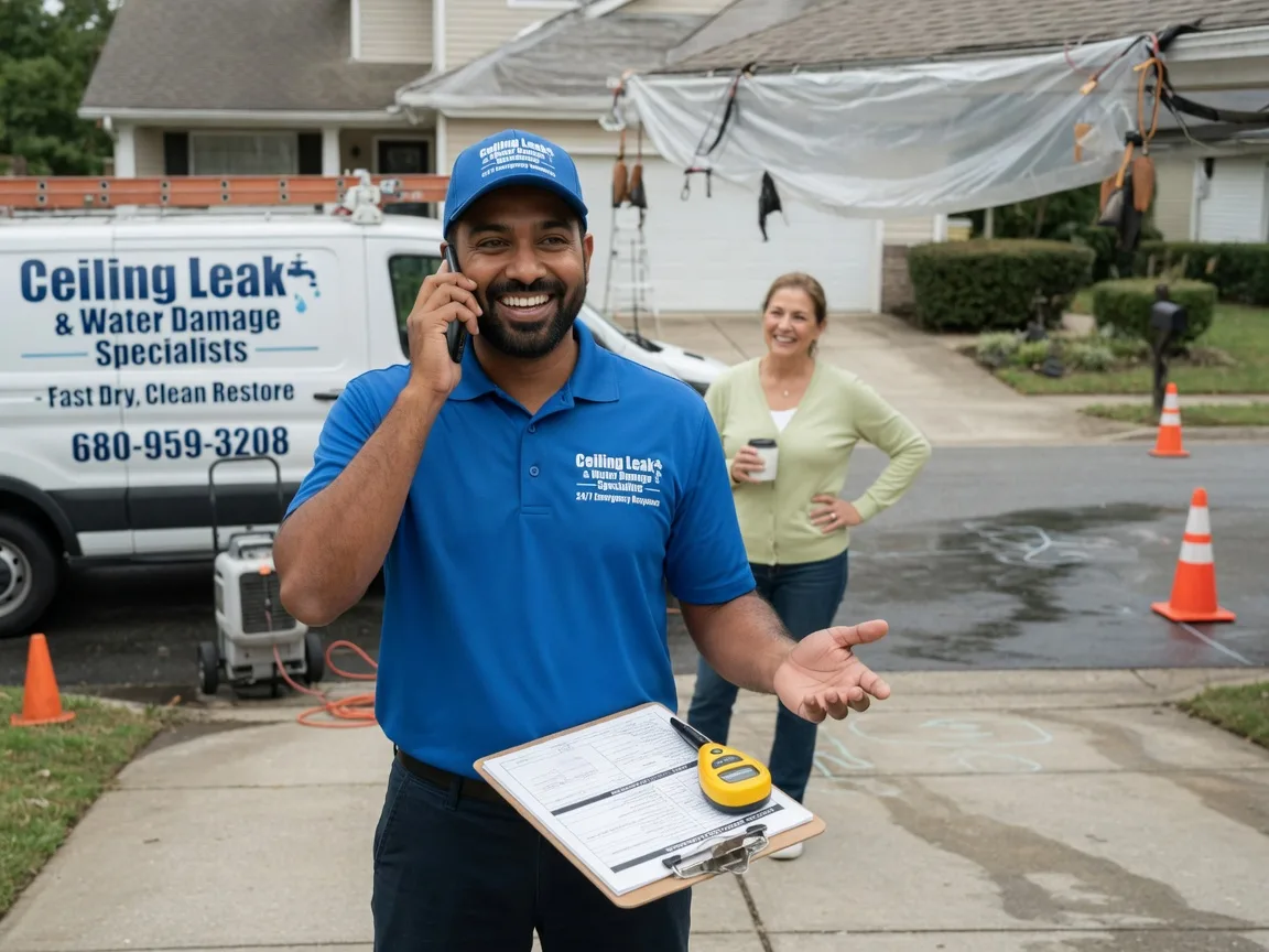 Ceiling Leak Cleanup Arcadia, SC FAQs