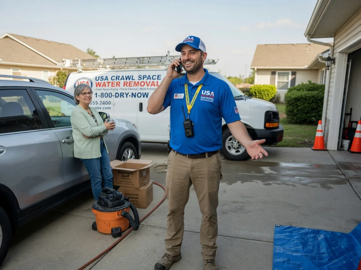 Crawl Space Water Removal Arcadia, SC FAQs